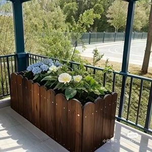 木塑花箱